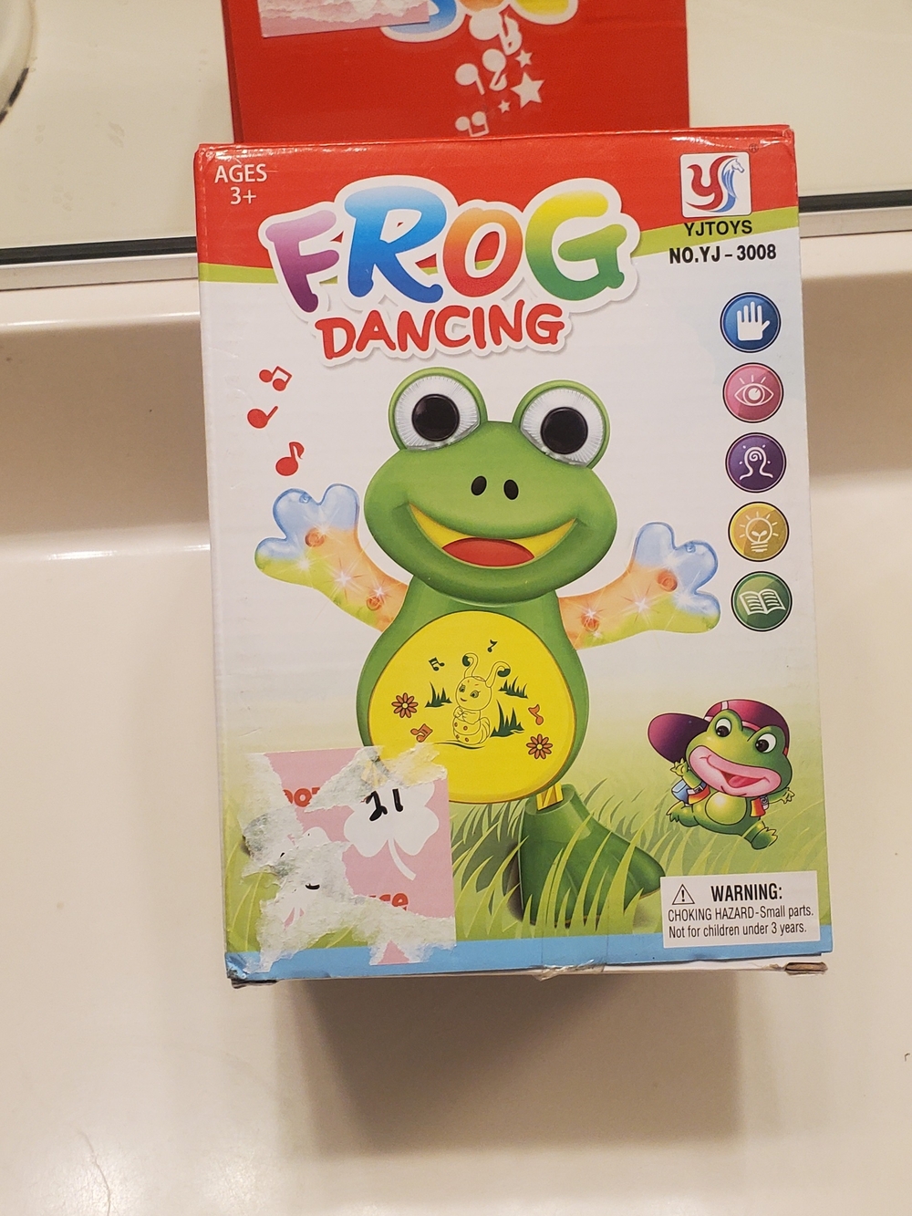 Dancing Frog Musical Plush - Green